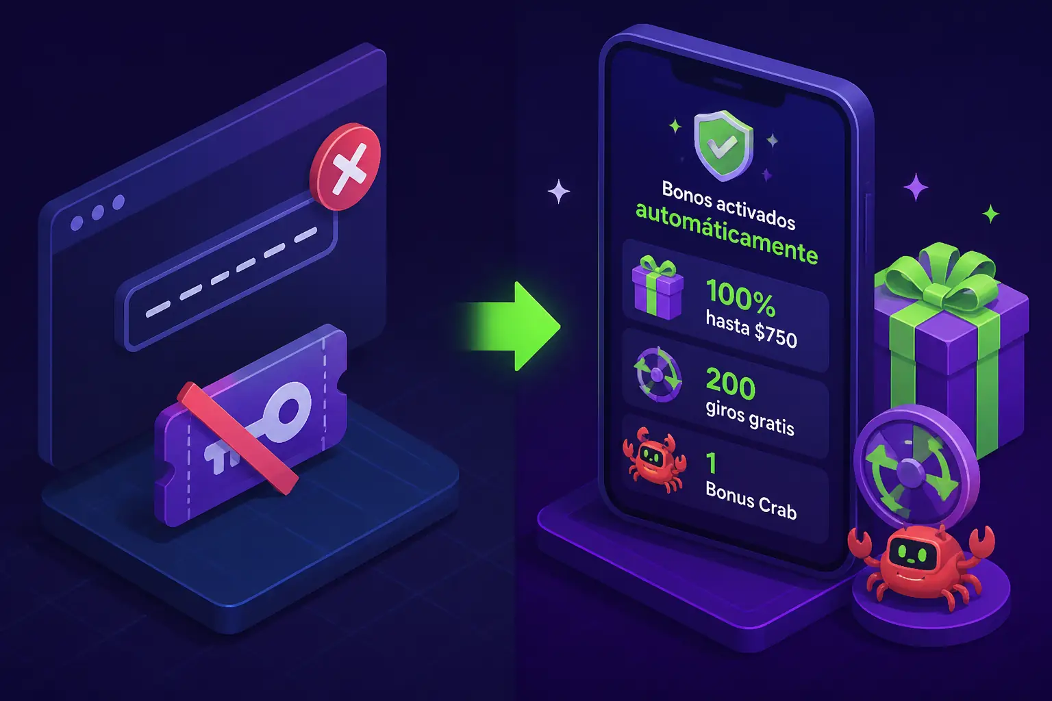 Código Promocional RoboCat Casino visual guide for RoboCat Casino